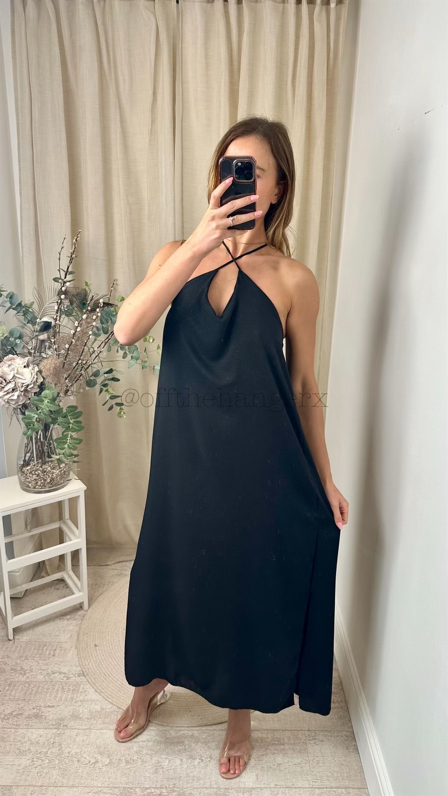 ELSA STRAPPY MAXI DRESS