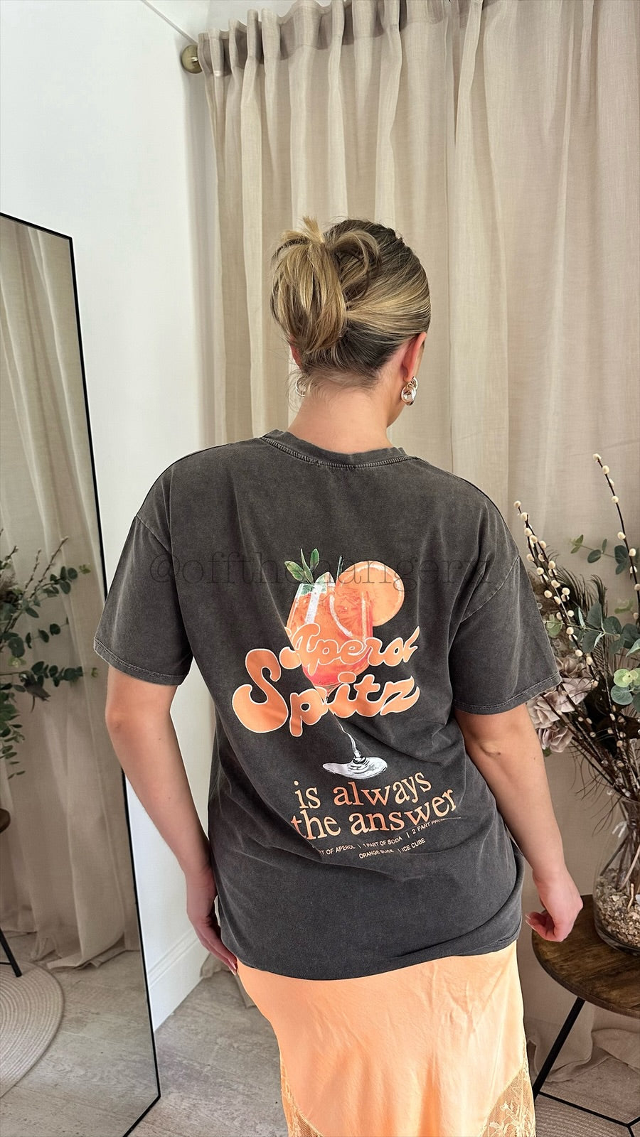 APEROL SPRITZ OVERSIZED T-SHIRT