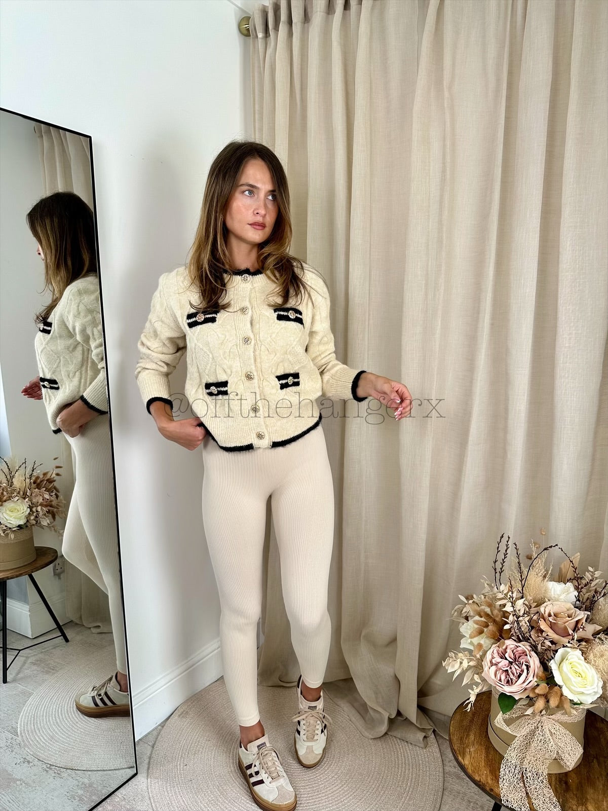 CHIA DESIGNER INSPIRED CARDIGAN