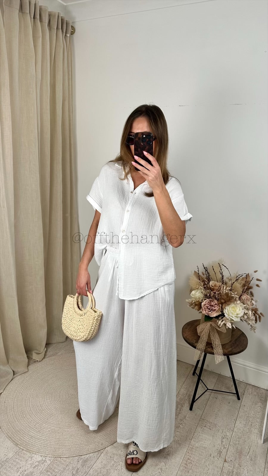 ALEXANDRA OVERSIZED CHEESECLOTH SET