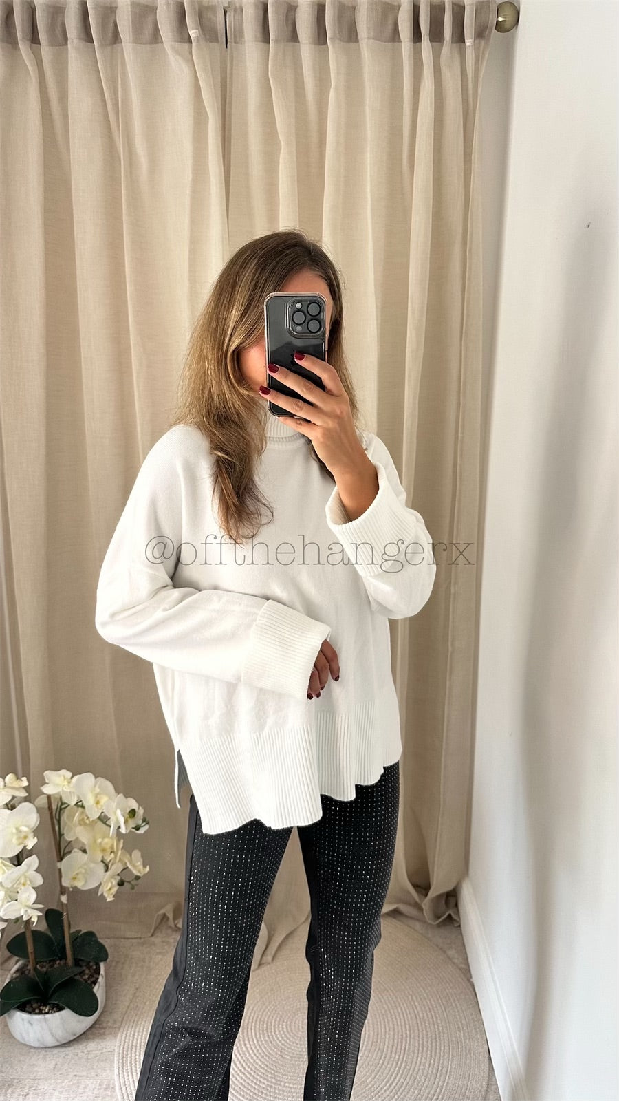HAYLEY SOFT ROLL NECK JUMPER