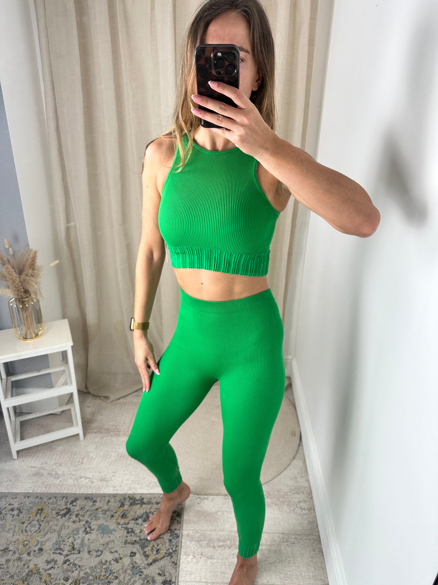RIBBED TWO PIECE SET