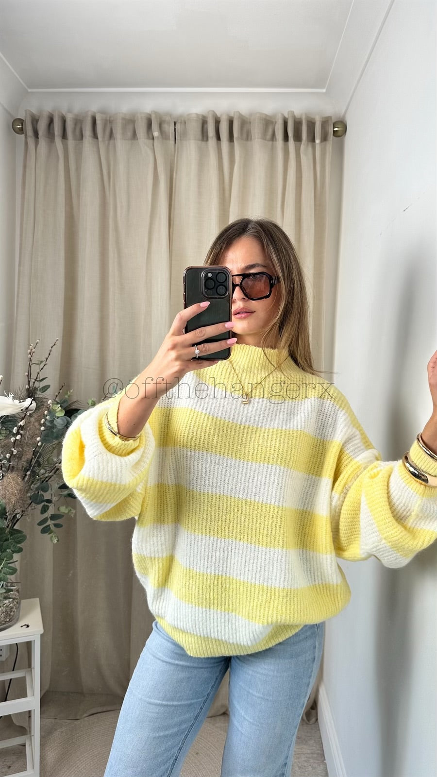 HELENA STRIPED SOFT KNIT JUMPER