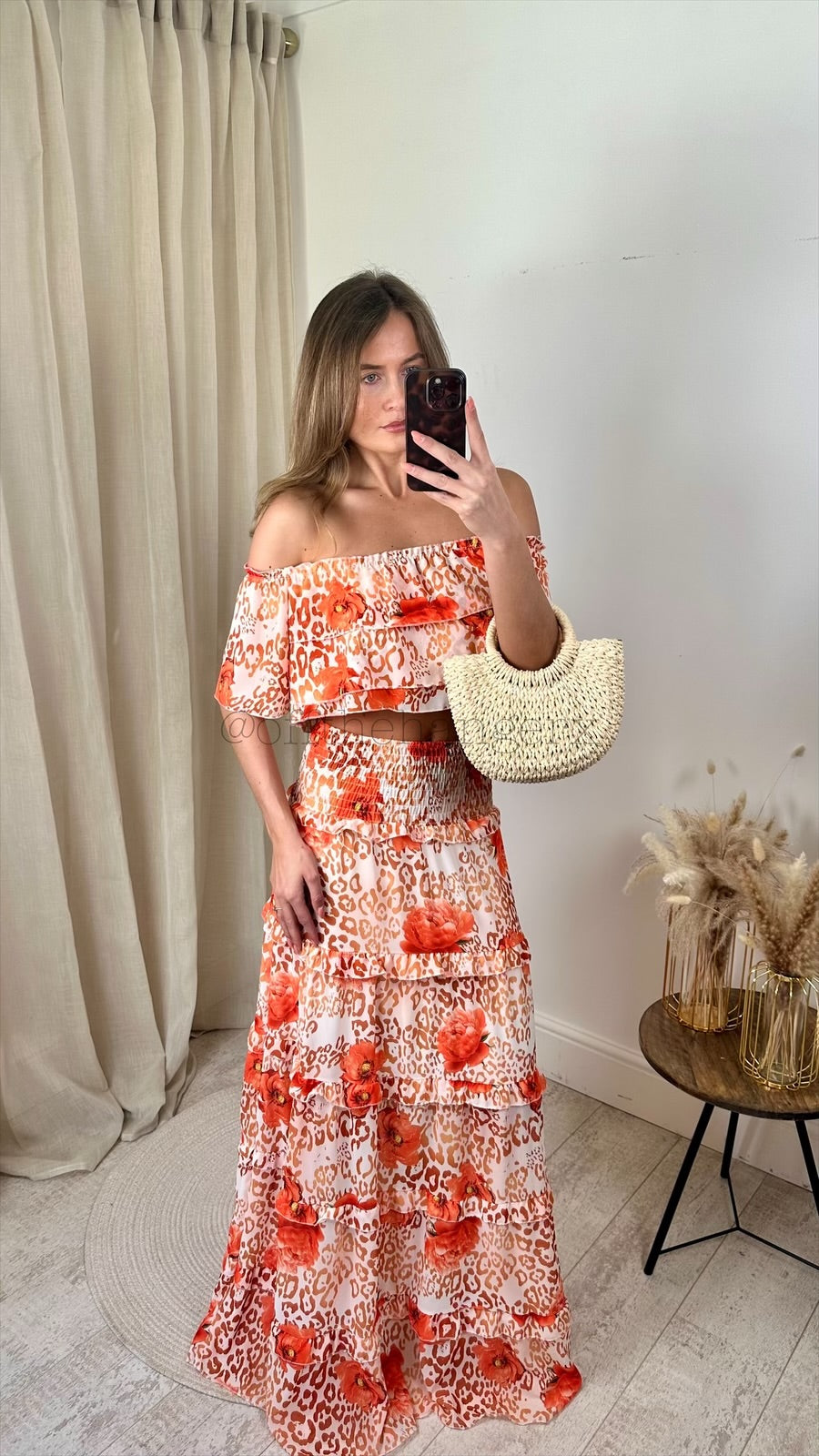 LAILA MAXI SKIRT SET