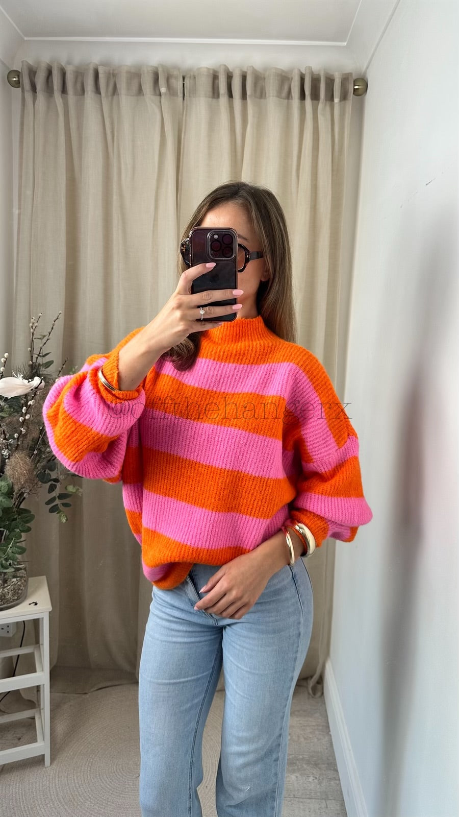 HELENA STRIPED SOFT KNIT JUMPER