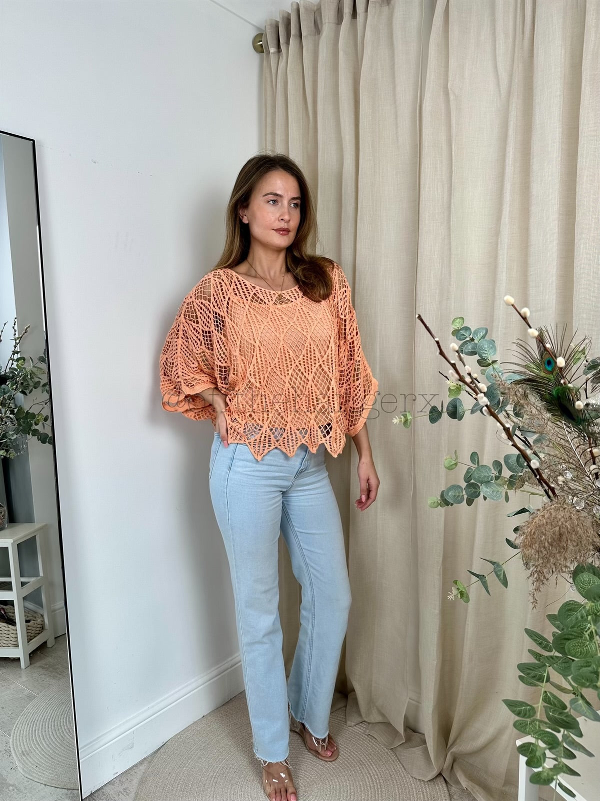 ELOISE CROCHET TOP WITH VEST