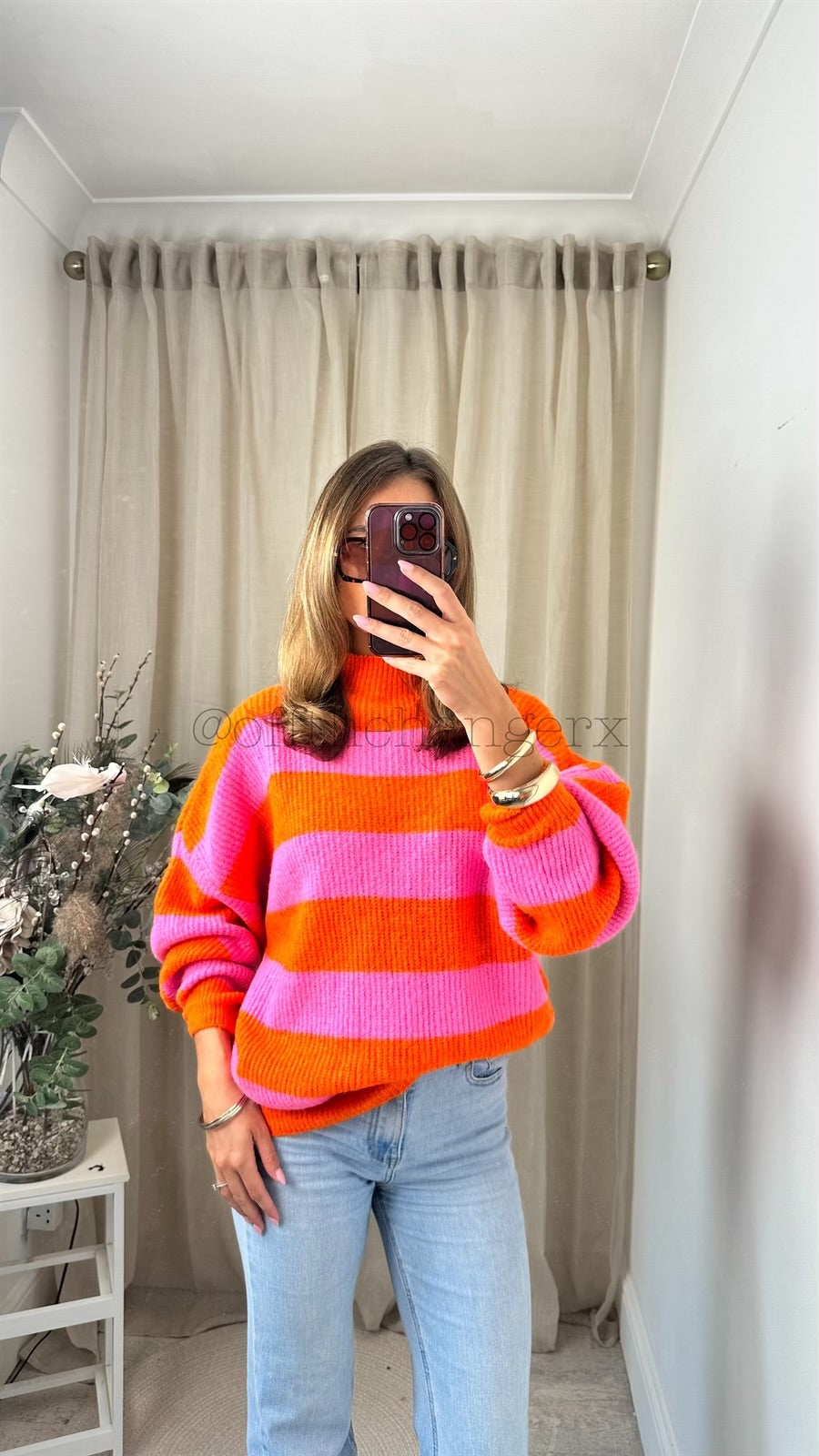 HELENA STRIPED SOFT KNIT JUMPER