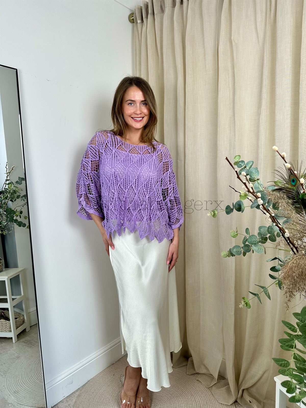 ELOISE CROCHET TOP WITH VEST