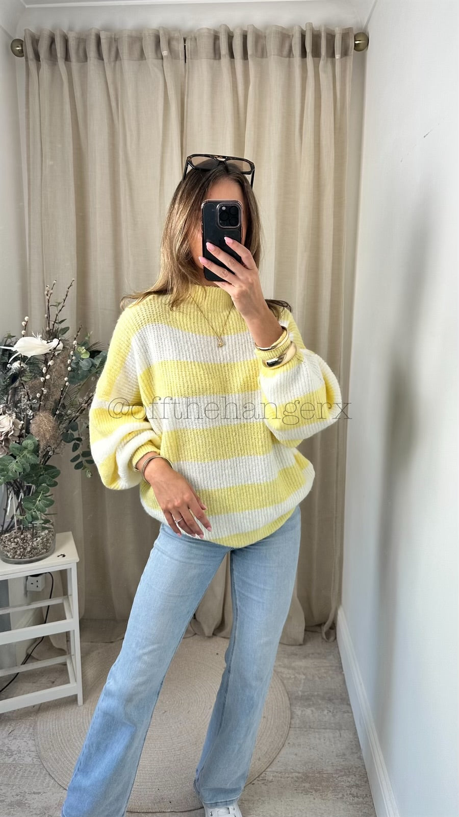 HELENA STRIPED SOFT KNIT JUMPER