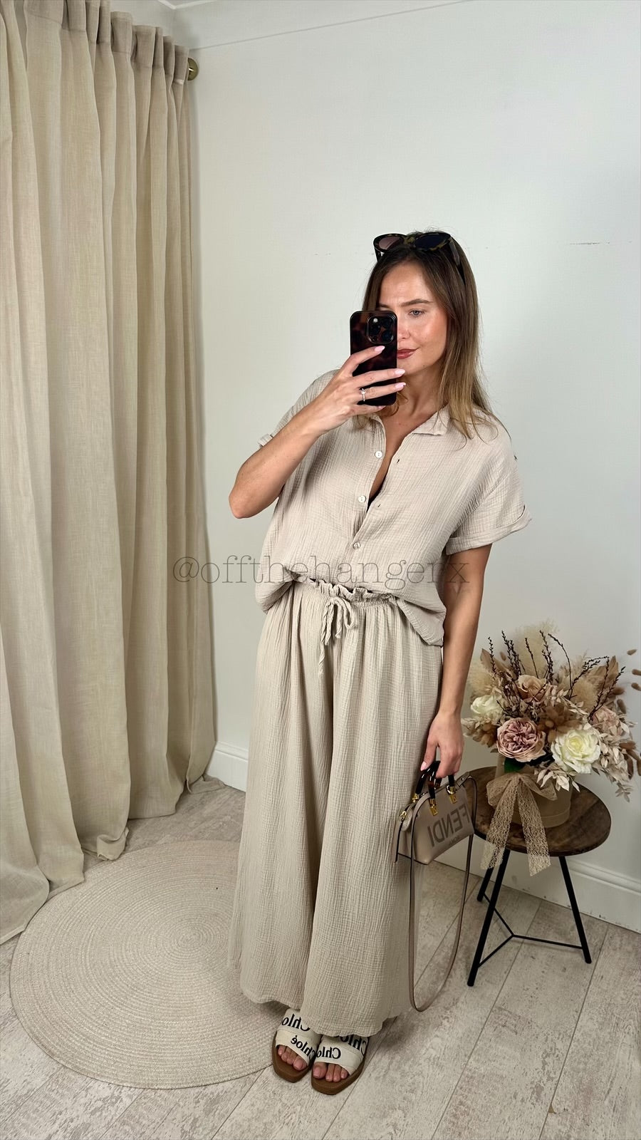 ALEXANDRA OVERSIZED CHEESECLOTH SET