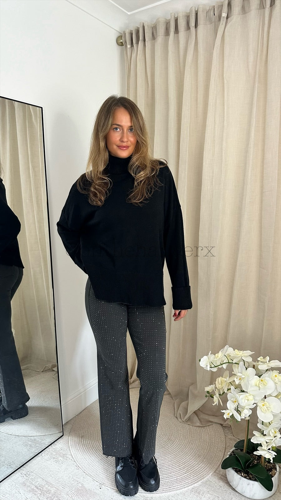 HAYLEY SOFT ROLL NECK JUMPER