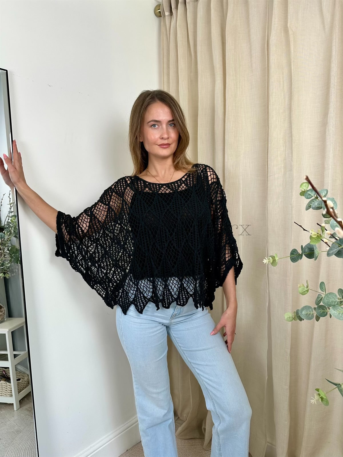 ELOISE CROCHET TOP WITH VEST
