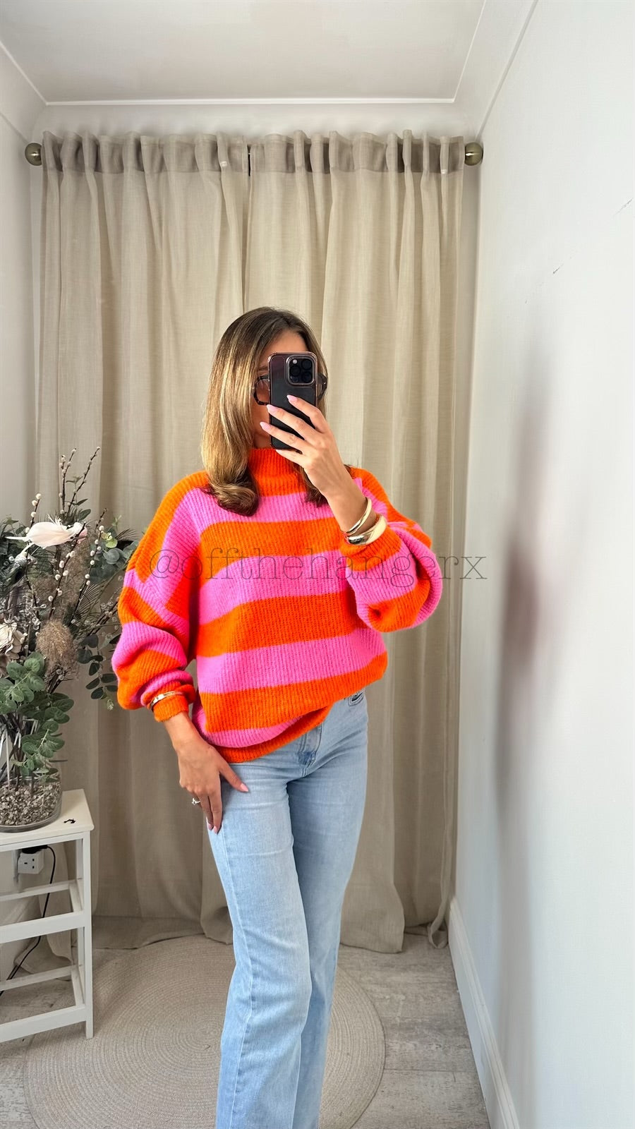 HELENA STRIPED SOFT KNIT JUMPER