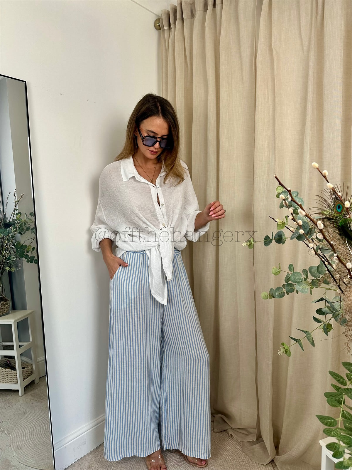 AIDA CHEESECLOTH BASIC SHIRT