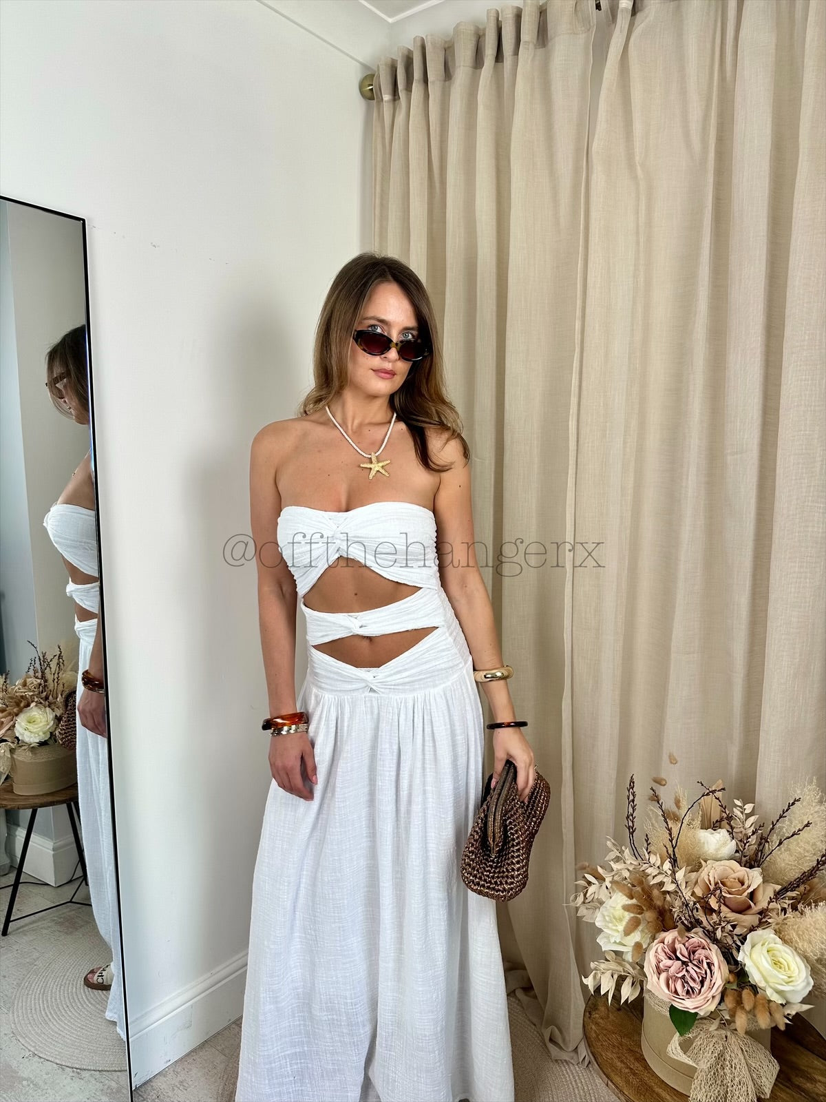 MONICA CUT OUT MAXI DRESS