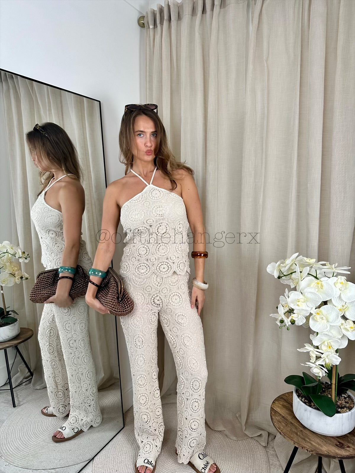 CHARLI CROCHET HALTERNECK CO-ORD