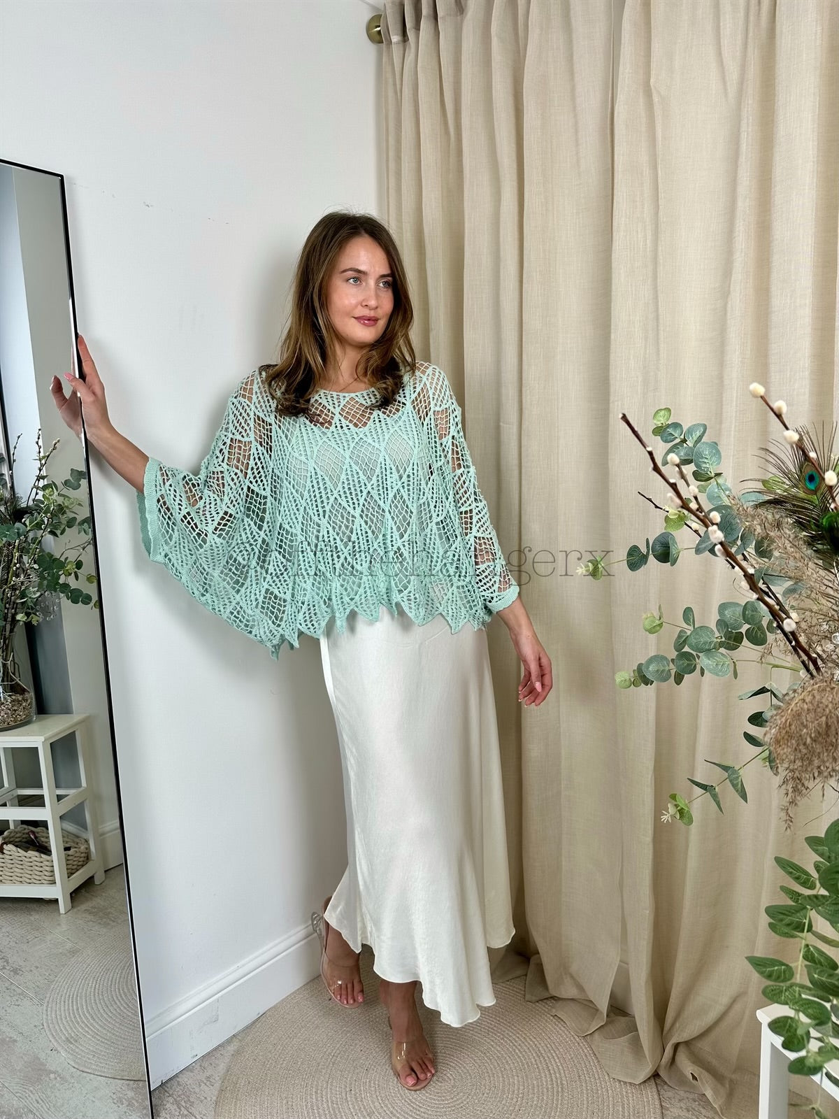 ELOISE CROCHET TOP WITH VEST