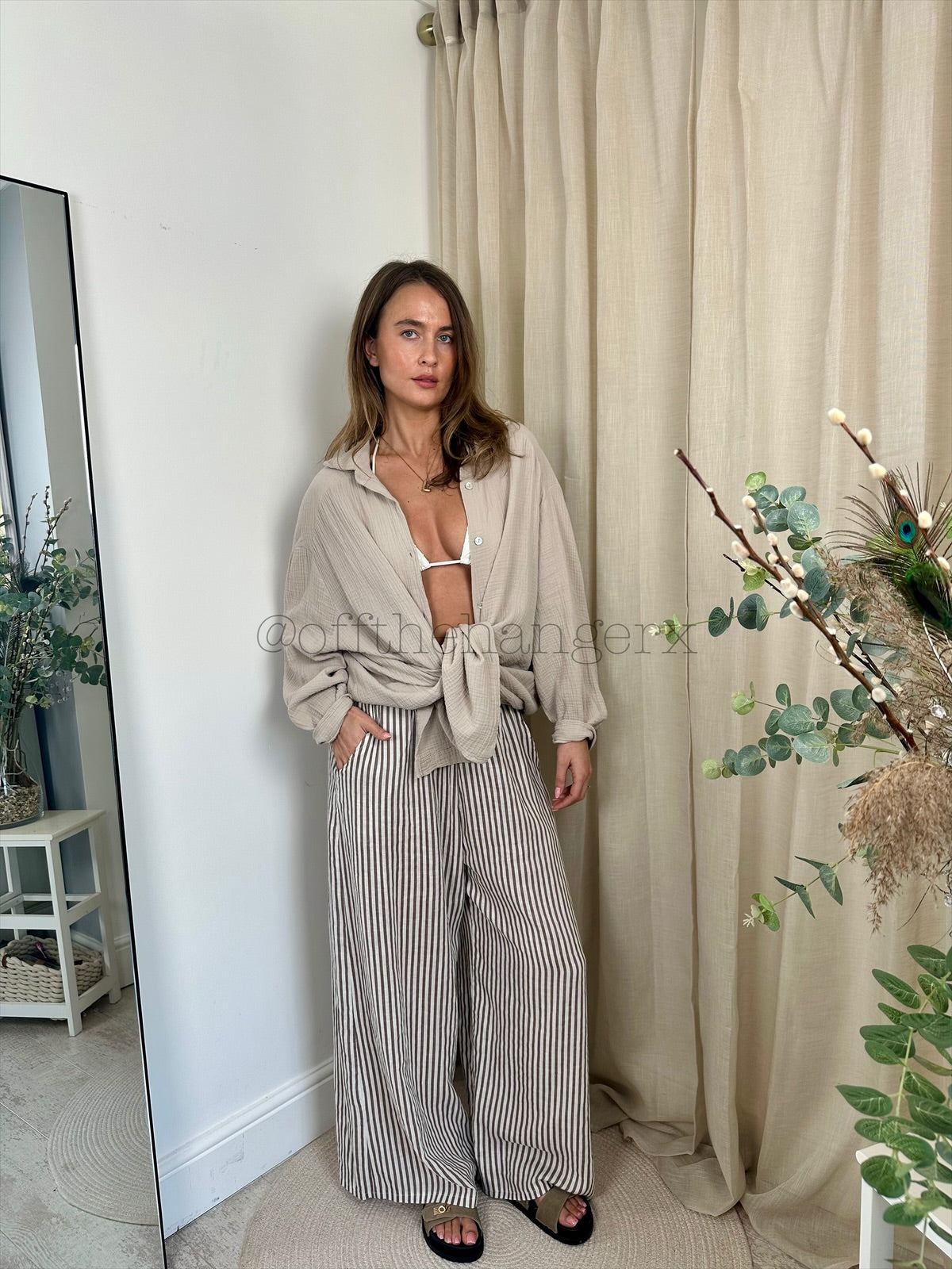 AIDA CHEESECLOTH BASIC SHIRT