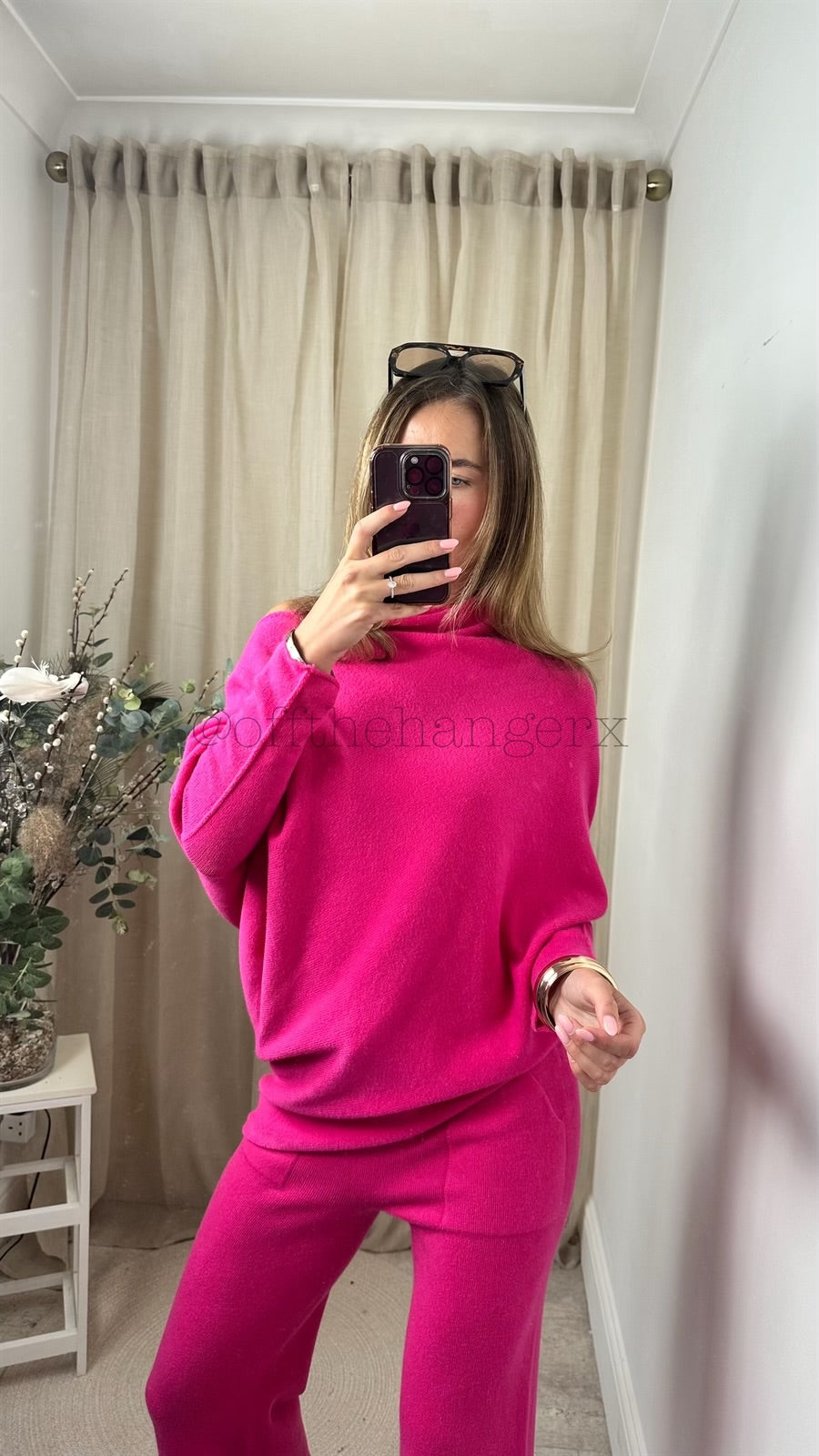 MABEL SOFT KNITTED ASYMMETRICAL SET (SPRING COLOURS)