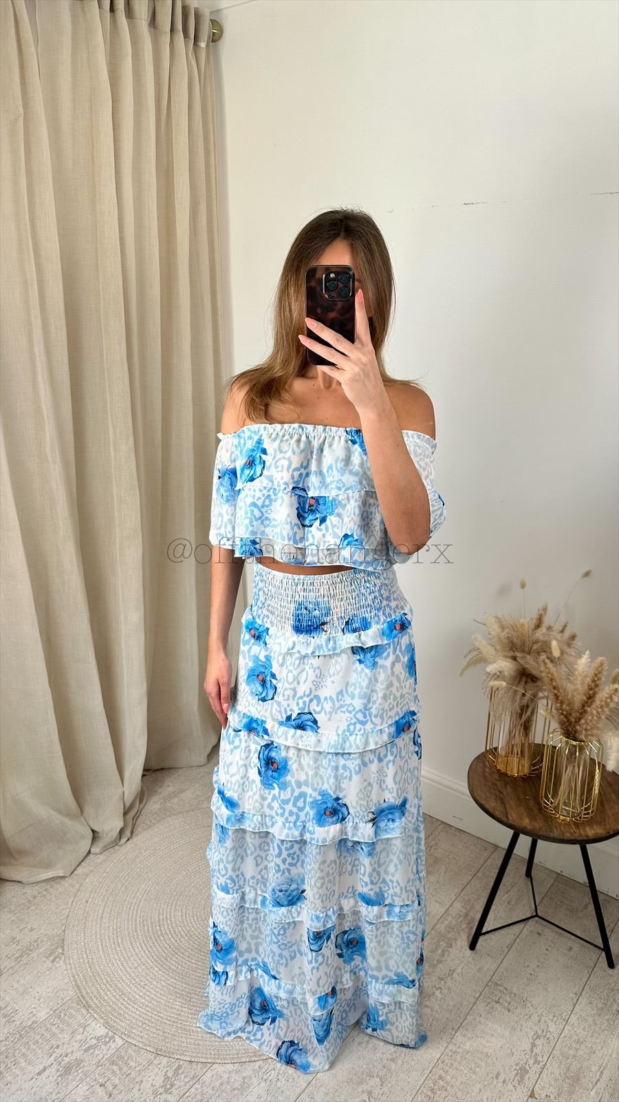 LAILA MAXI SKIRT SET