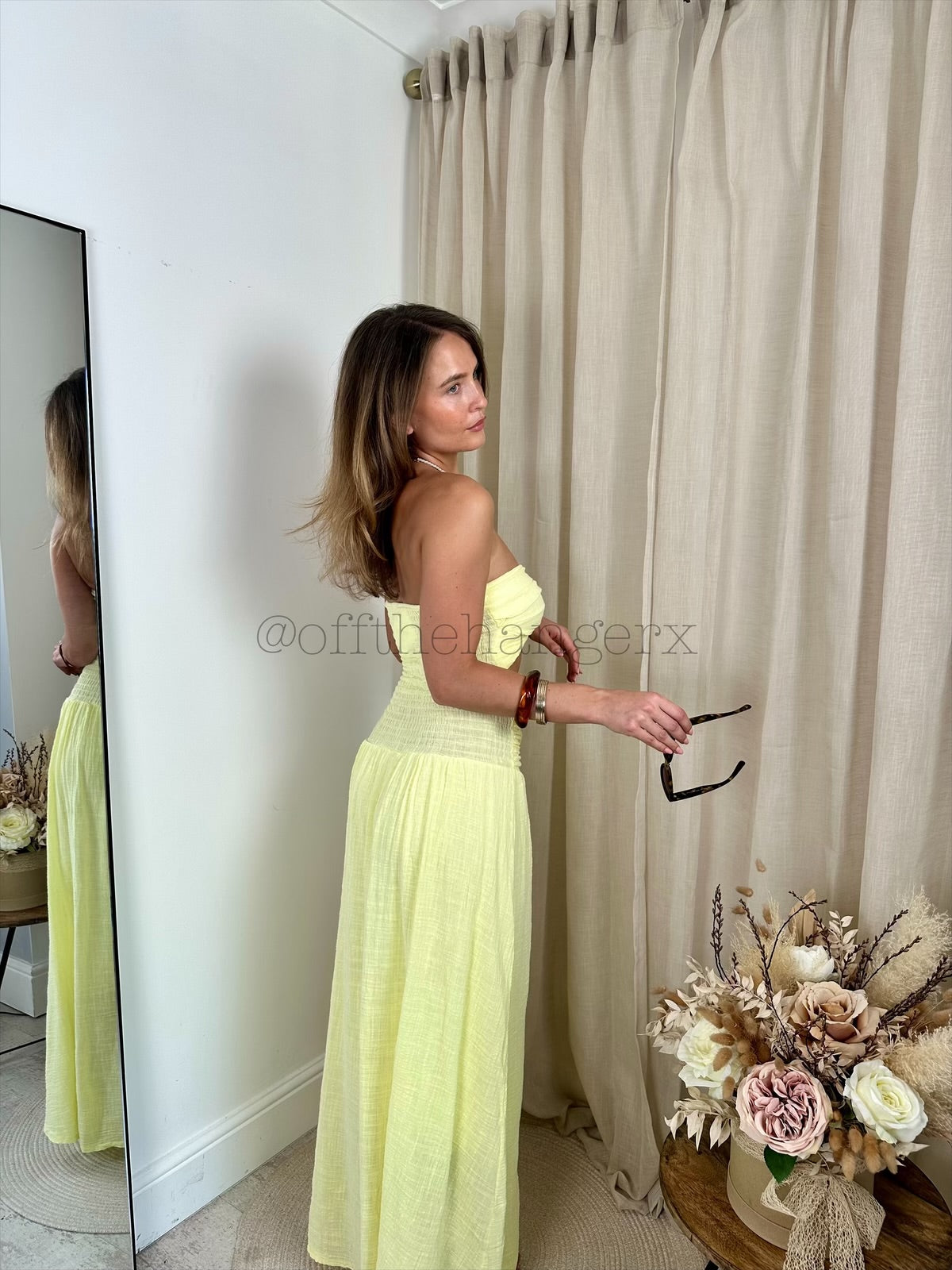 MONICA CUT OUT MAXI DRESS