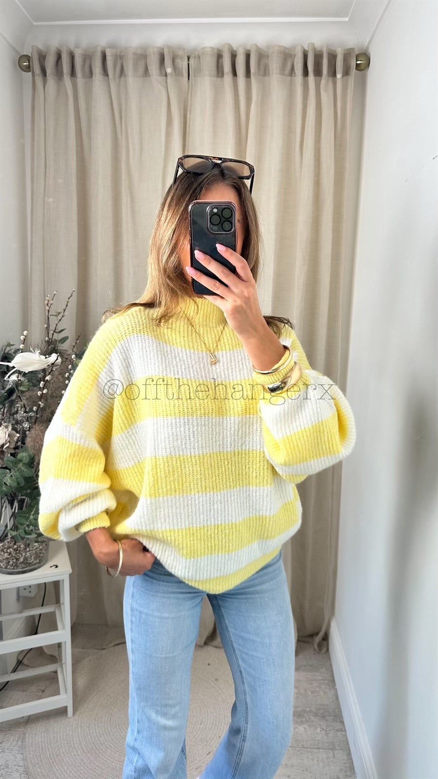 HELENA STRIPED SOFT KNIT JUMPER