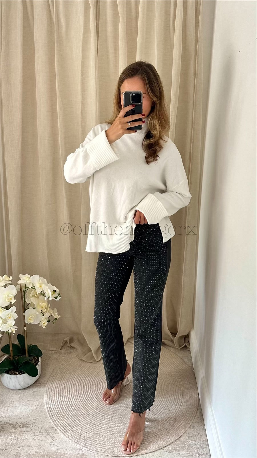 LYDIA EMBELLISHED DIAMONTE JEANS