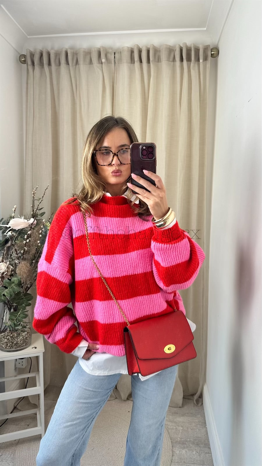 HELENA STRIPED SOFT KNIT JUMPER