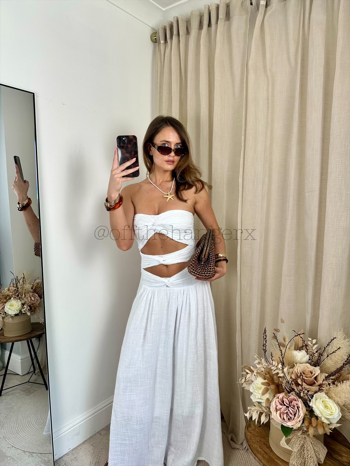 MONICA CUT OUT MAXI DRESS