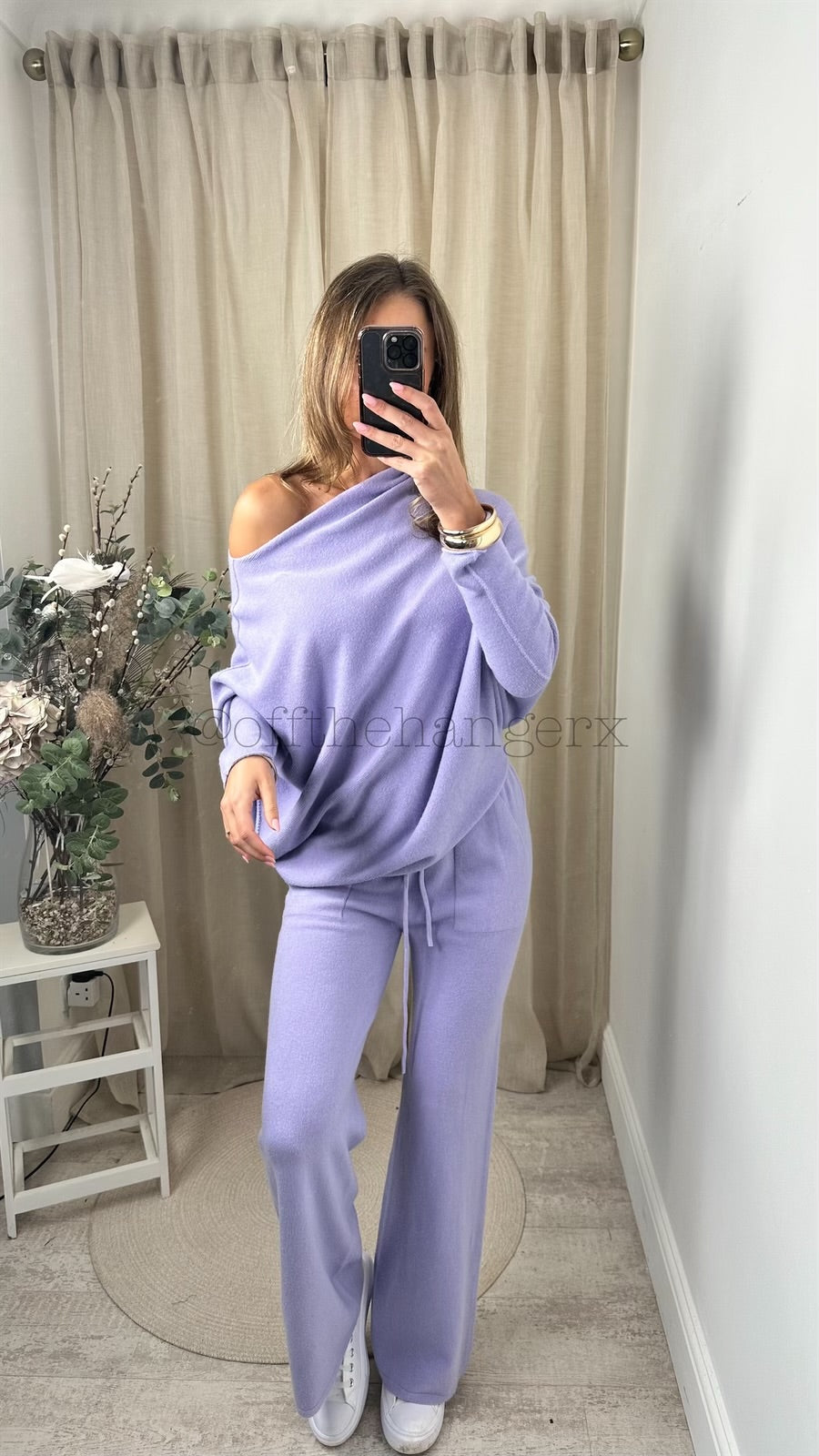 MABEL SOFT KNITTED ASYMMETRICAL SET (SPRING COLOURS)