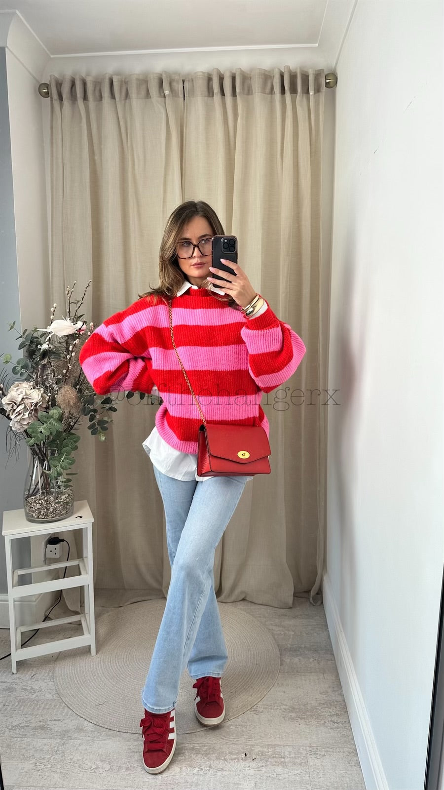HELENA STRIPED SOFT KNIT JUMPER