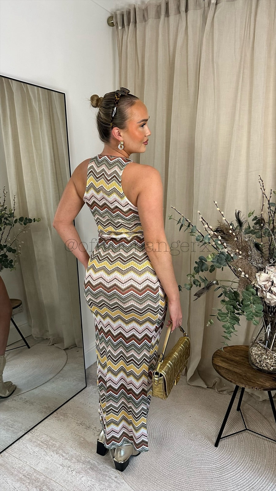 MAIA MIDI SPLIT DRESS