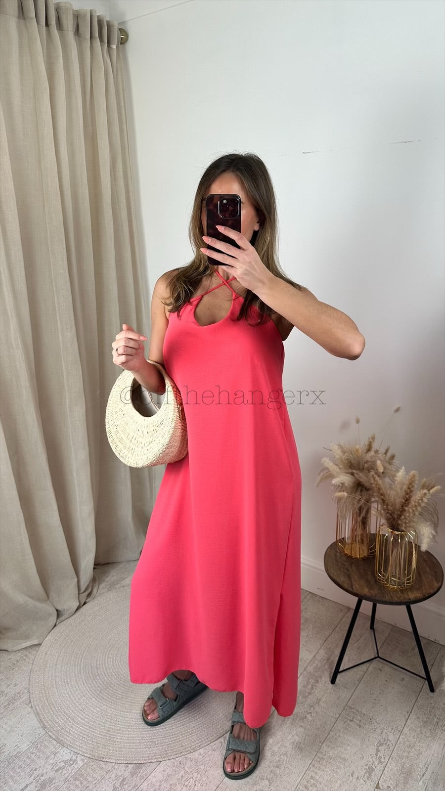 ELSA STRAPPY MAXI DRESS