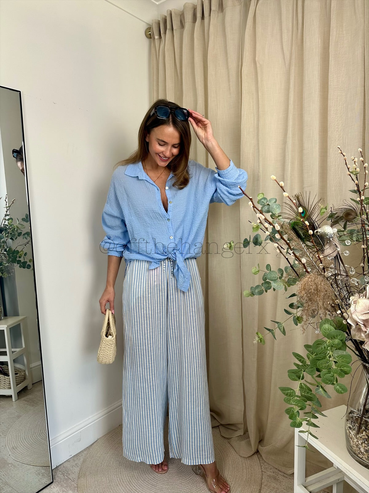 AIDA CHEESECLOTH BASIC SHIRT