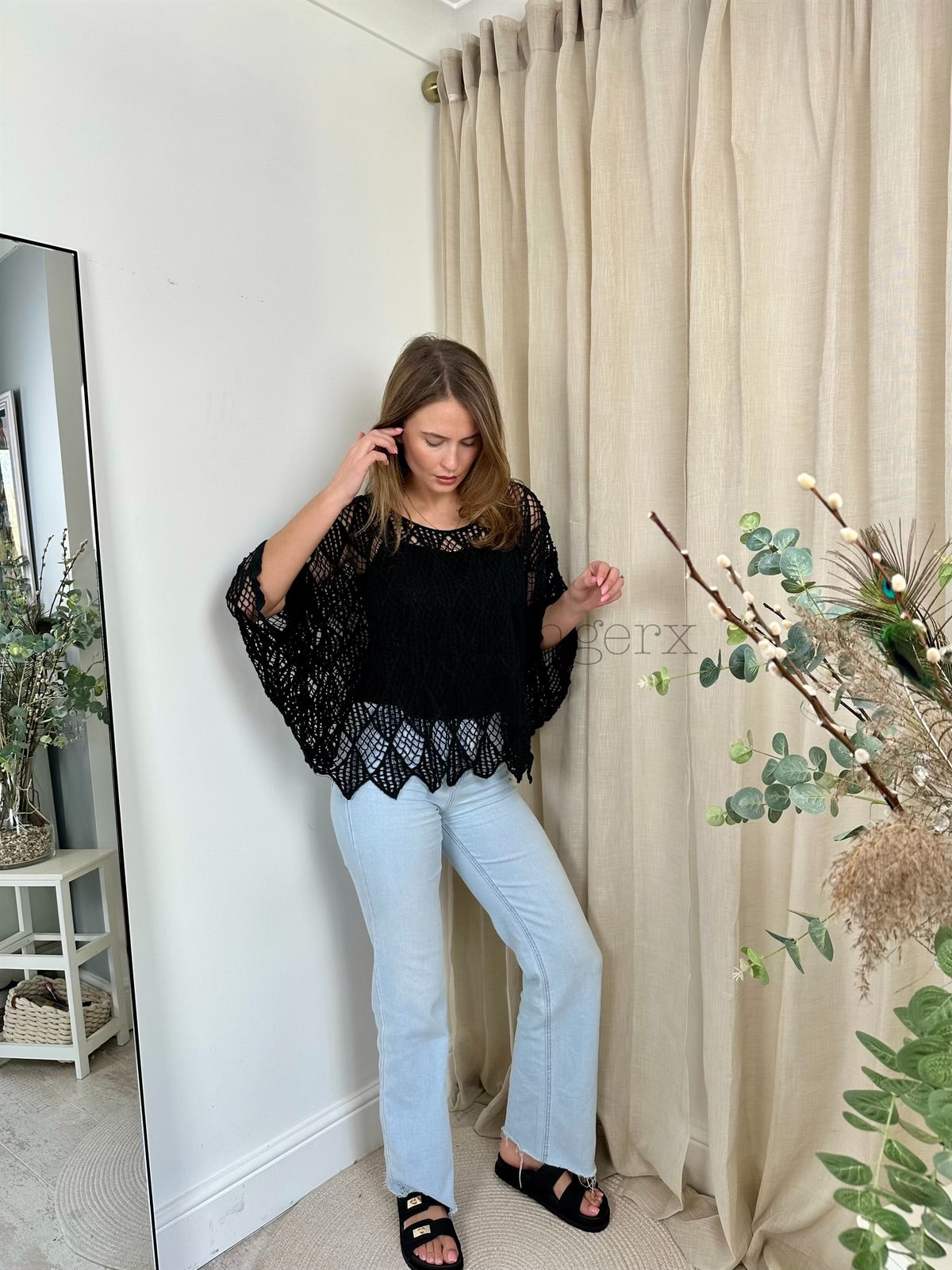 ELOISE CROCHET TOP WITH VEST