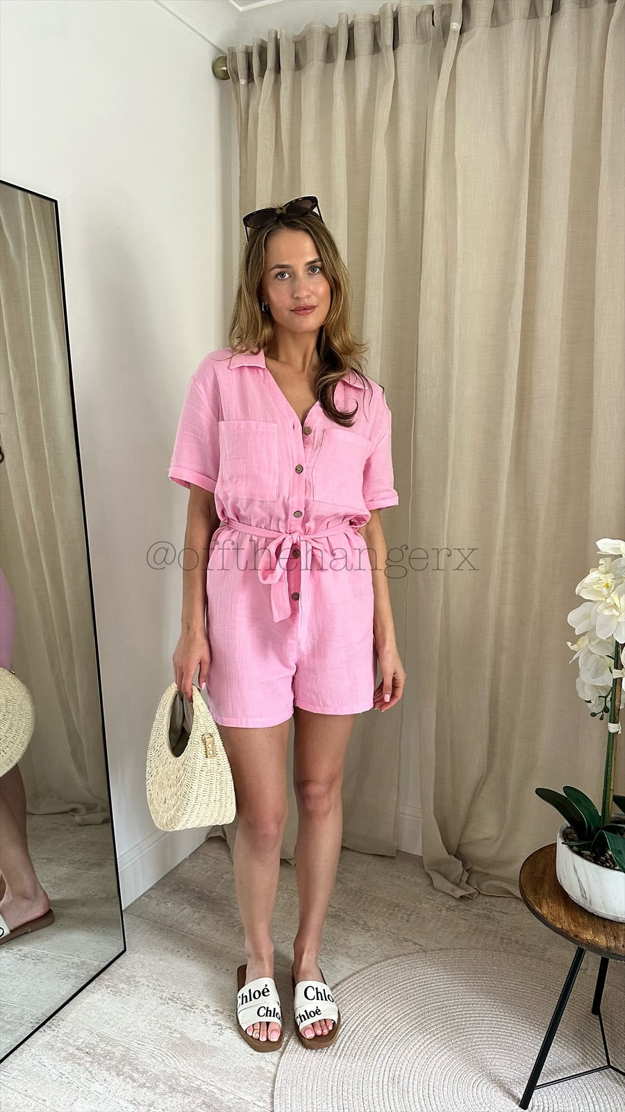 WHITNEY SOFT COTTON PLAYSUIT
