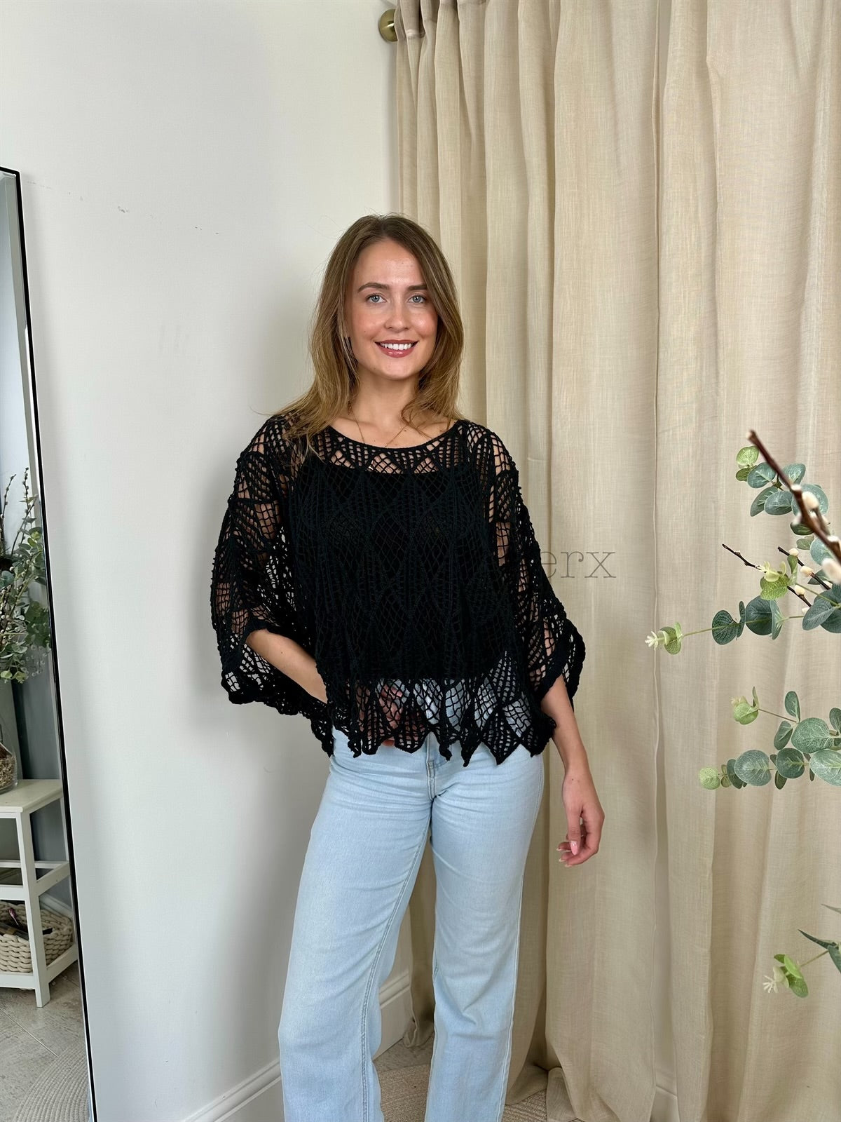 ELOISE CROCHET TOP WITH VEST