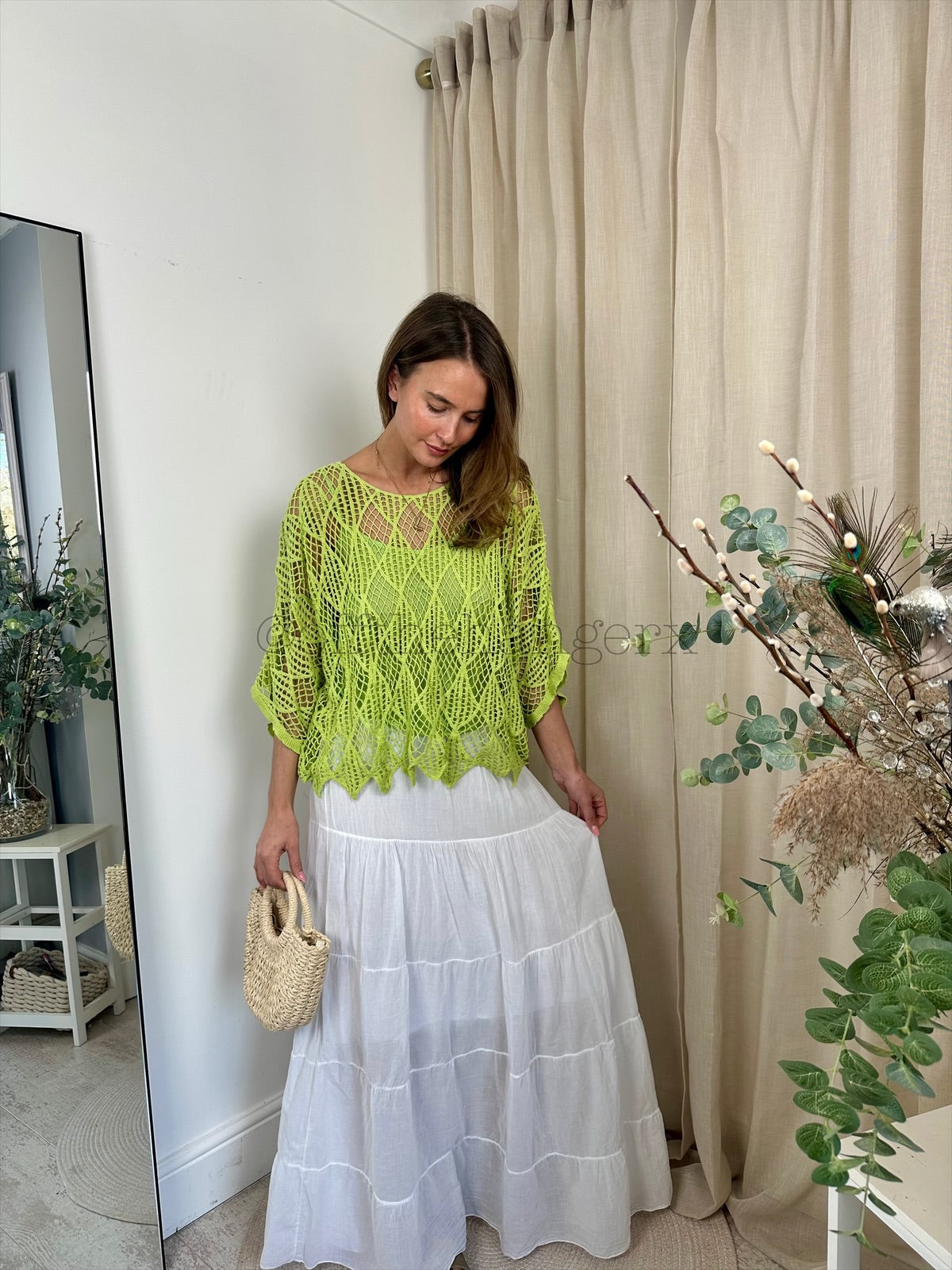 ELOISE CROCHET TOP WITH VEST