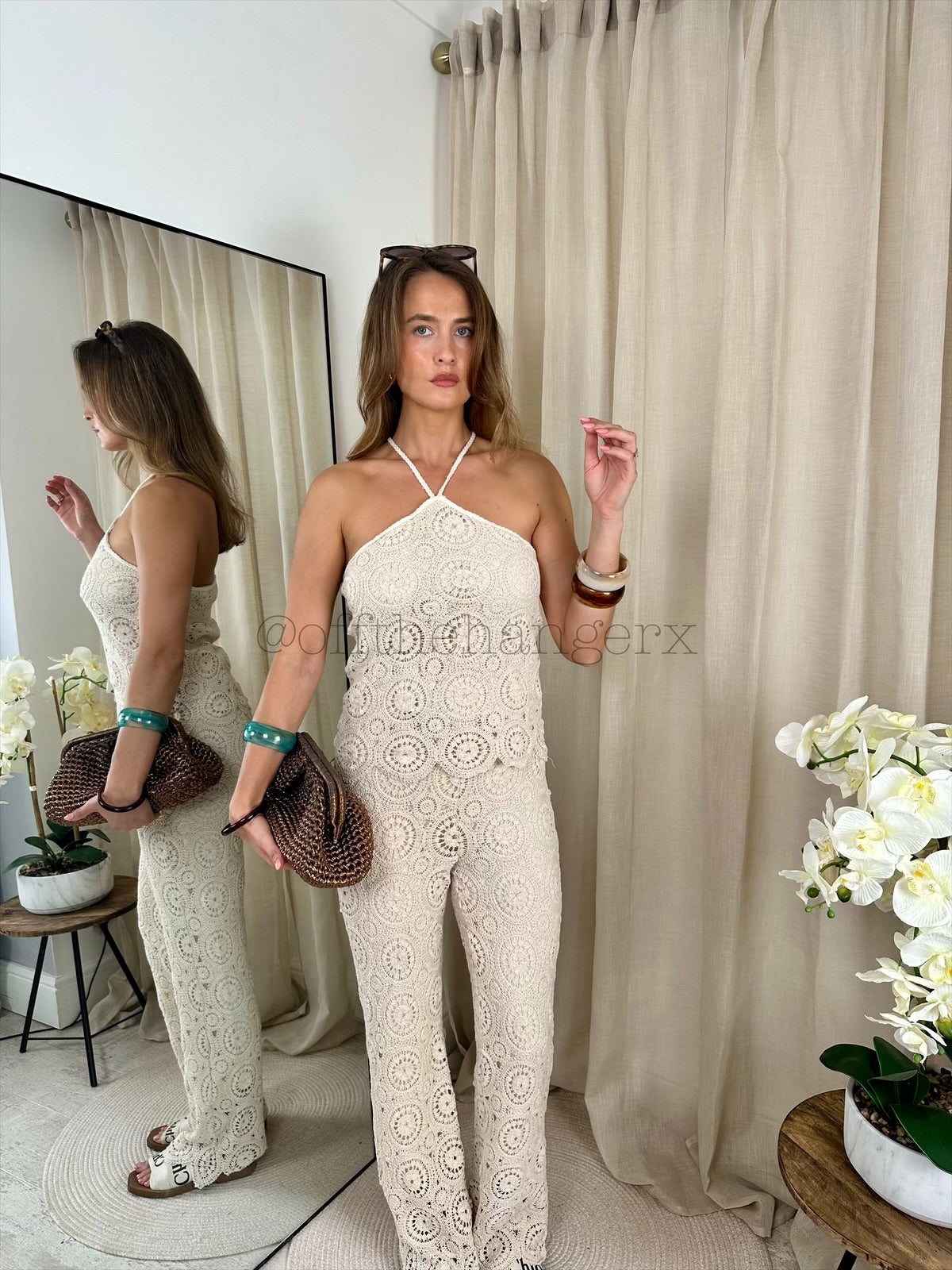CHARLI CROCHET HALTERNECK CO-ORD
