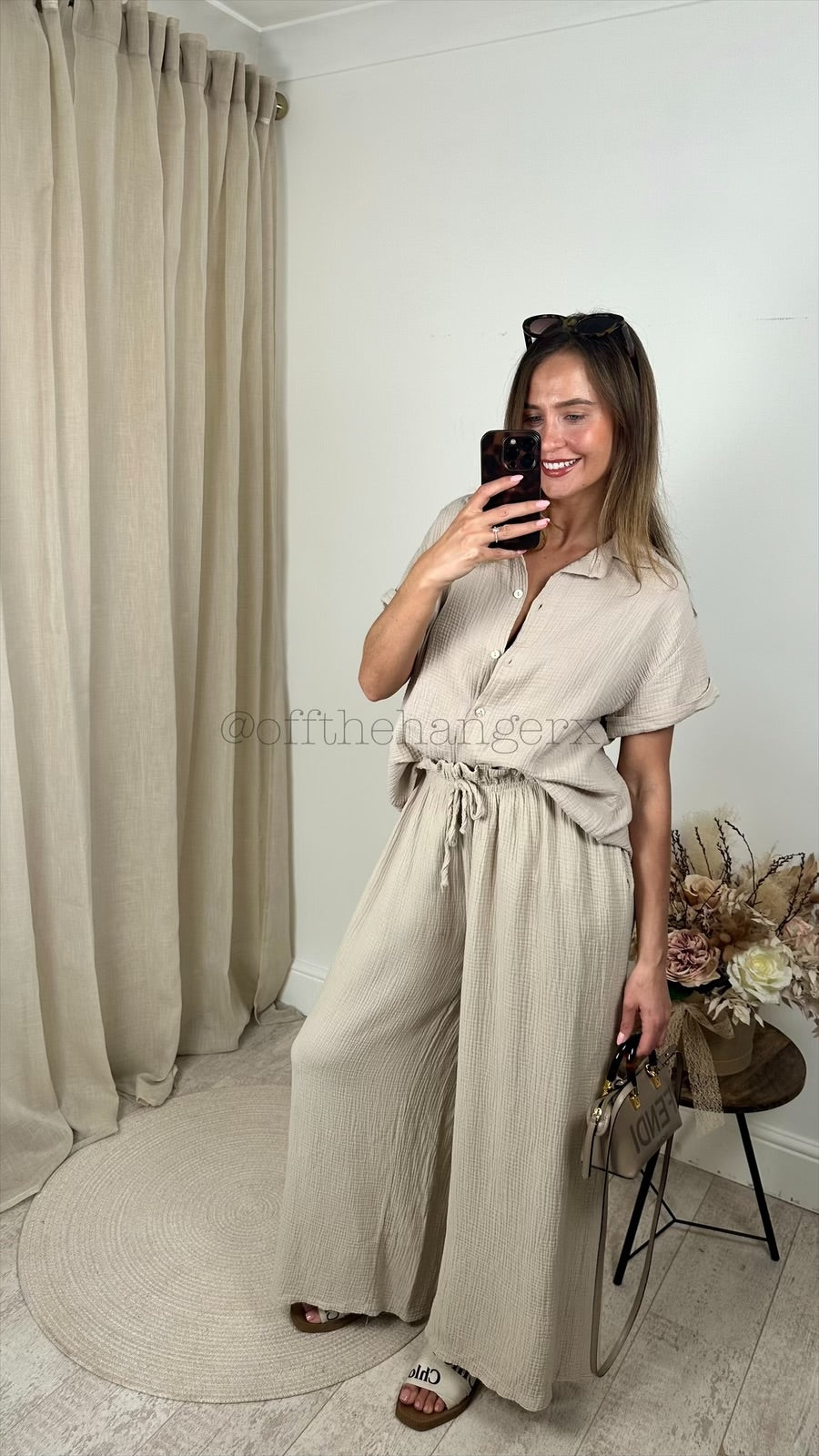 ALEXANDRA OVERSIZED CHEESECLOTH SET