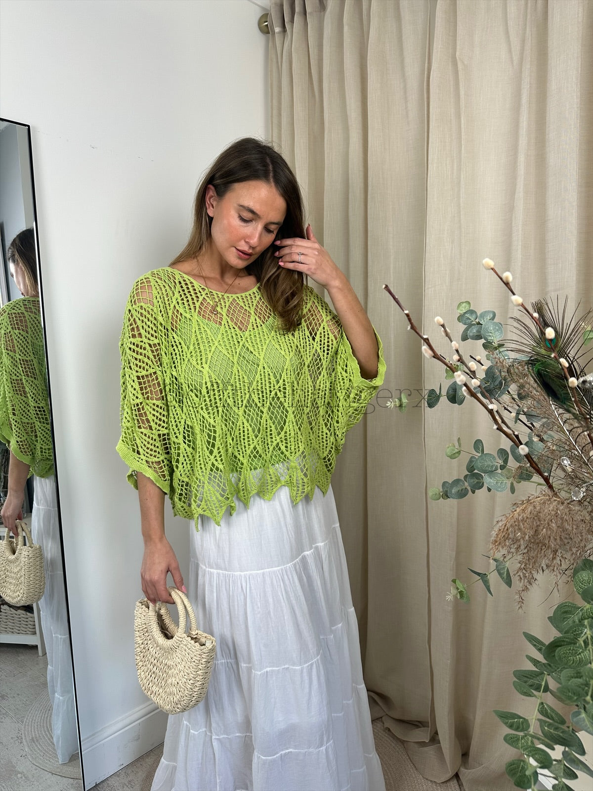 ELOISE CROCHET TOP WITH VEST