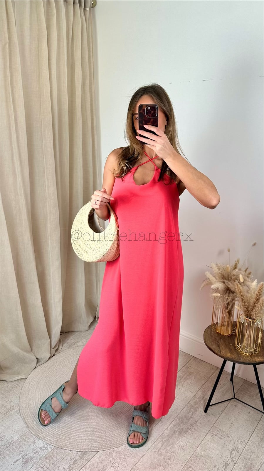 ELSA STRAPPY MAXI DRESS