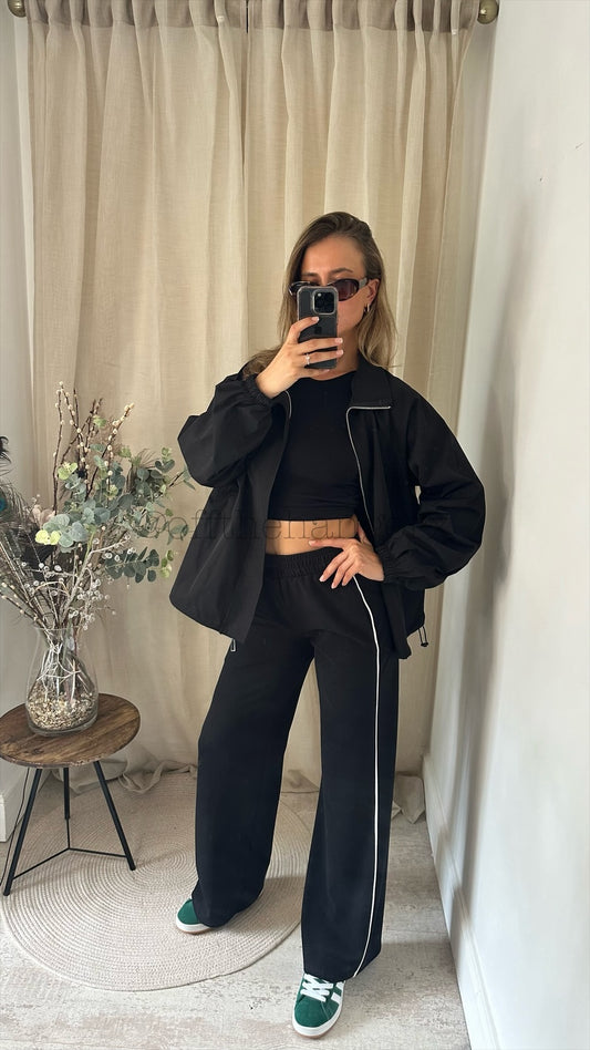 ROXI NYLON POCKET JACKET