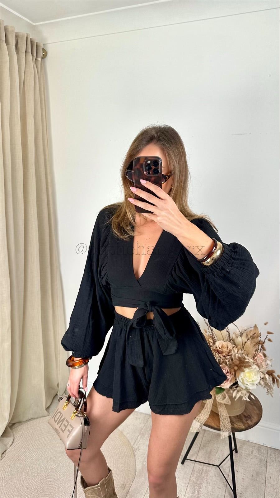 ERIKA CHEESECLOTH SHORT SET