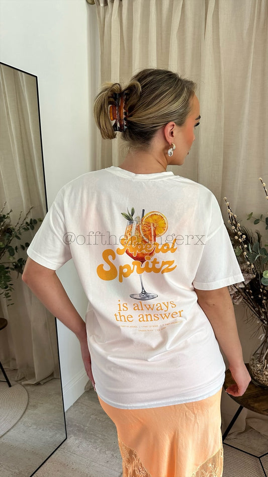APEROL SPRITZ OVERSIZED T-SHIRT