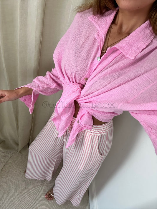 AIDA CHEESECLOTH BASIC SHIRT