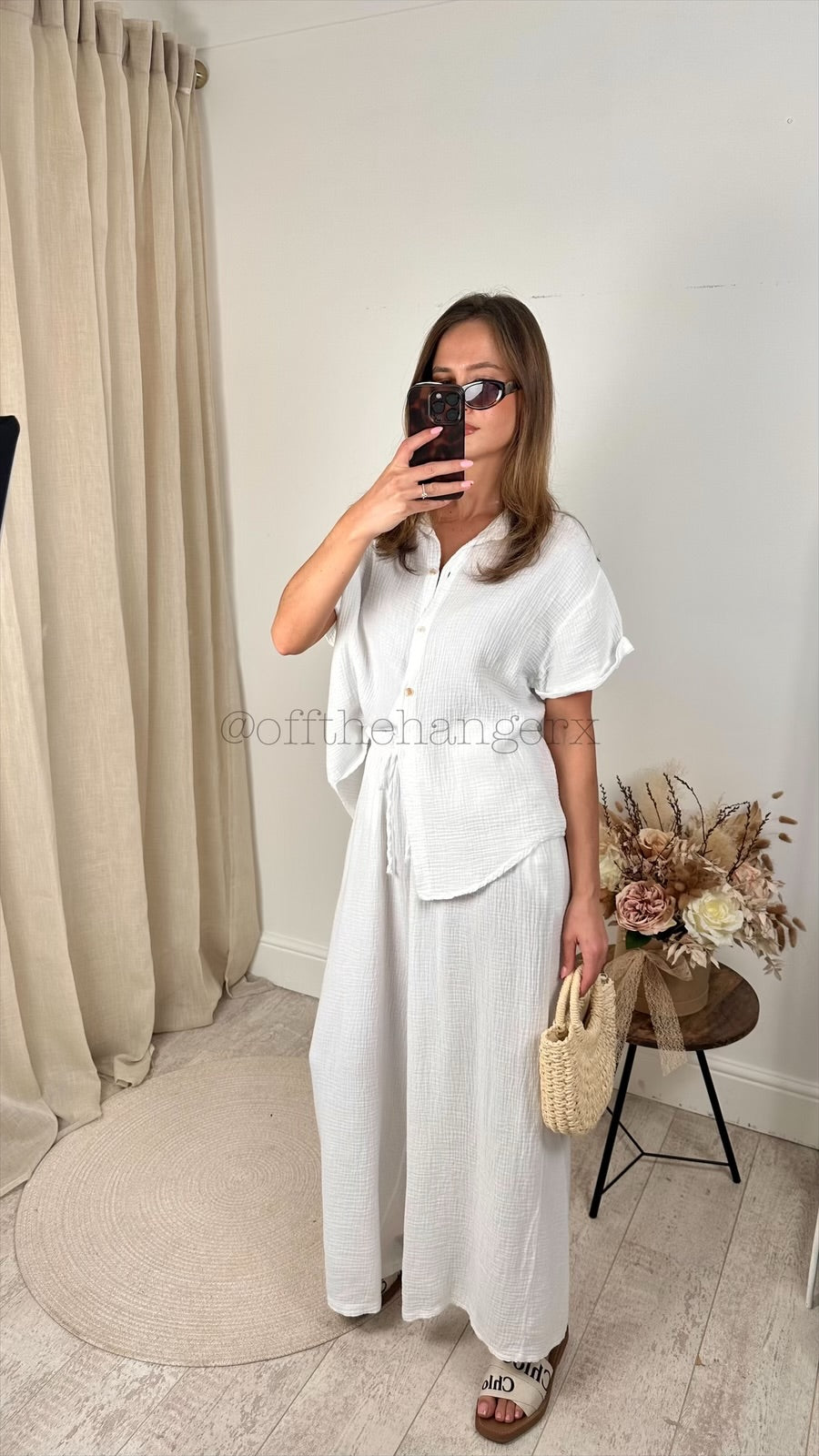 ALEXANDRA OVERSIZED CHEESECLOTH SET