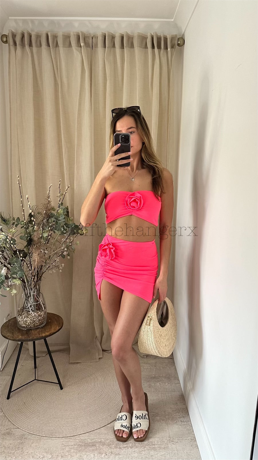 EXCLUSIVE ROSE DETAIL CO-ORD