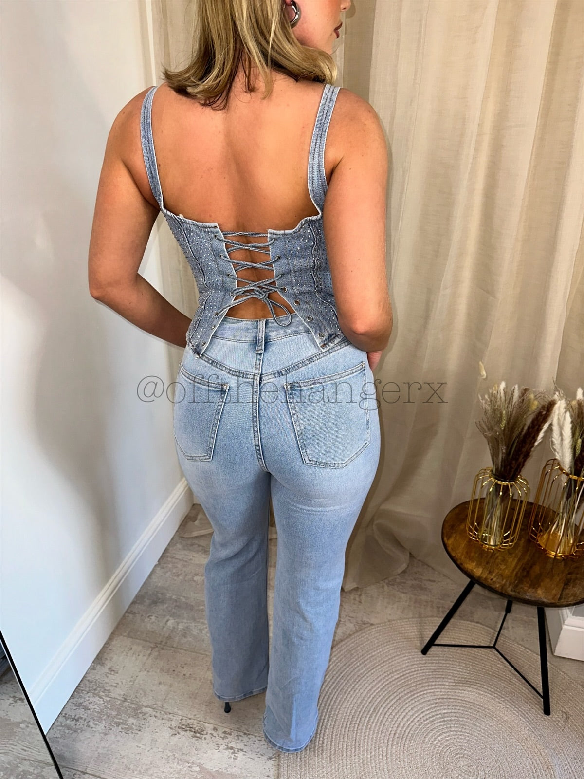 TESSA HIGH WAIST WIDE FIT JEANS
