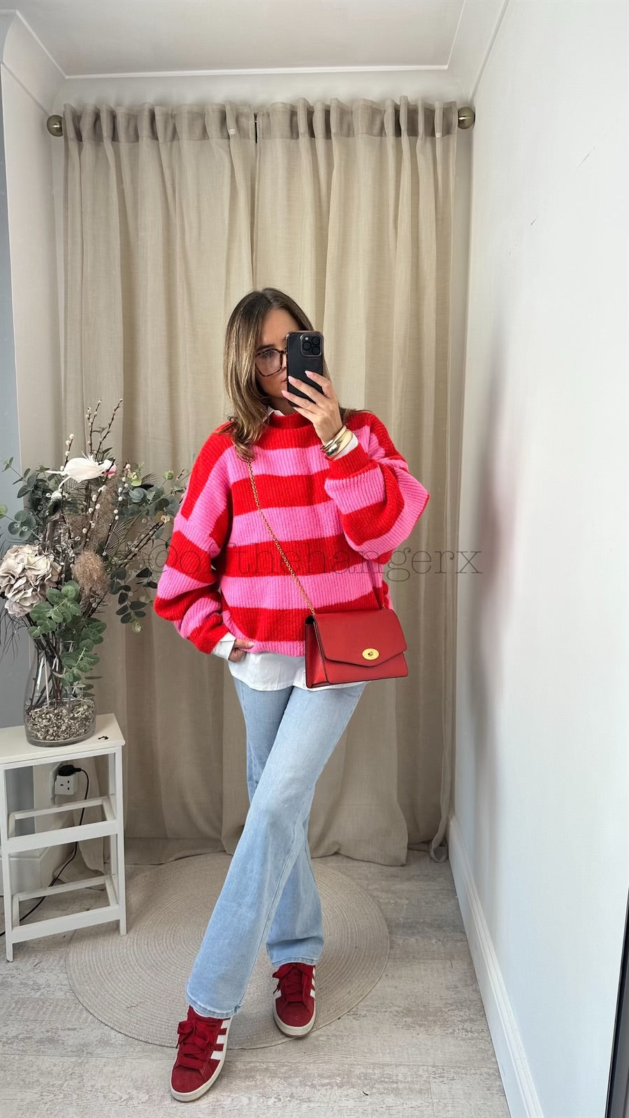 HELENA STRIPED SOFT KNIT JUMPER